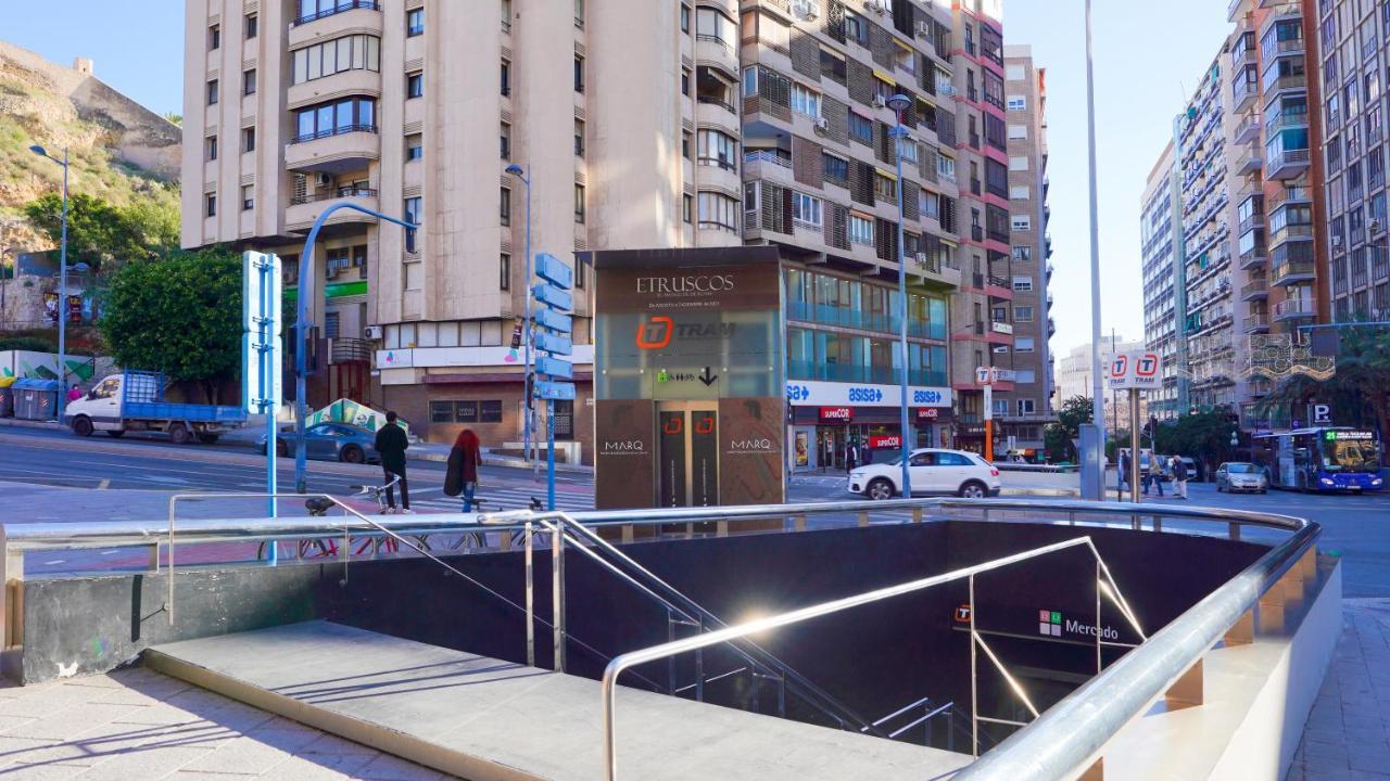 Stylish & Spacious Family Apartment Near Beach & Vibrant Historic Market 阿利坎特 外观 照片